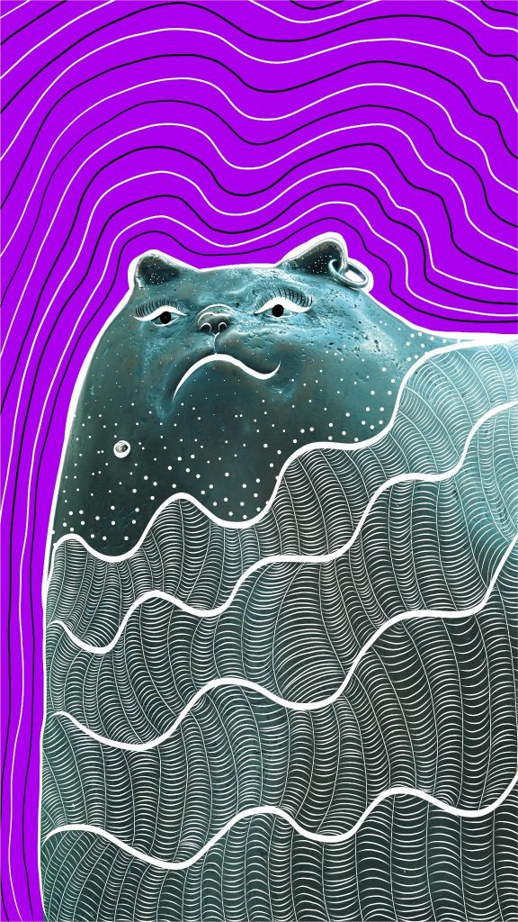 purple-abstract-waves-surreal-character-illustration