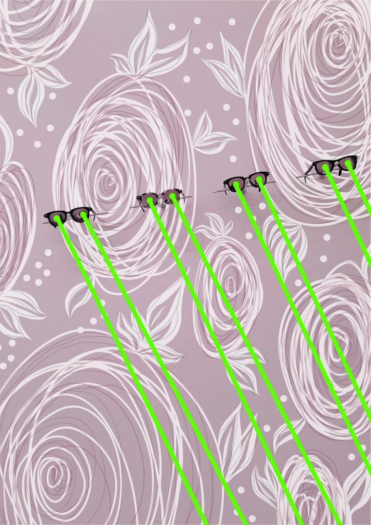 surreal-glasses-laser-pattern-wallpaper