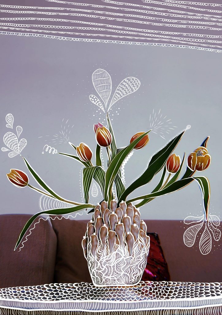 tulips-vase-line-art-overlay-home-decor